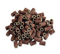 50 unids/lote para bandas de lijado de grano Dremel, lijadora, mandril de tambor, herramienta rotativa, brocas para uñas, kit de herramientas eléctricas, papel de lija abrasivo, 180