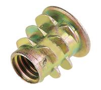50 Unids Tipo de Tuercas Roscadas Cabeza de Accionamiento Hexagonal M5 * 10mm Alambre de Aleación de Zinc Tornillo Hexagonal Tornillo Para Kit de Surtido de Insertos de Madera
