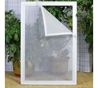 50 x 50 cm. Mosquiteras para ventanas, red de fibra de vidrio, mosquitera de red para ventanas, tela de repuesto para mosquitera, red para mosquitera, red de fibra resistente a los rayos UV