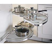 500 mm LeMans II bandejas girables para muebles de esquina H 600-750 mm girable a la DERECHA de SO-TECH®