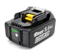 5000mAh Batería de Repuesto para Makita 18V: Compatible con BL1850B BL1850
