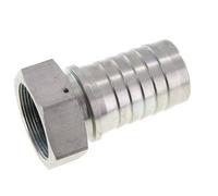50x68 mm & G2'' pilar de manguera de acero galvanizado con tuerca de unión DIN EN 14423 / DIN 2826