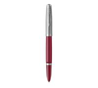 Parker Pens pluma estilográfica Parker 51 borgoña acero inoxidable 1 pieza