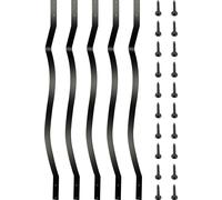 51 unidades de barandillas para terraza, pilares para barandillas de terraza, 82,3 cm de altura. Barandilla de escalera, hierro