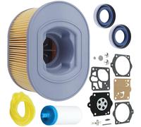 510244103 Air Filter for Husqvarna Partner K970 K1260 Cut-Off Saw Chainsaw Replace 510244103 with K10-RWJ Repair Kit Fuel Filter Oil Seal