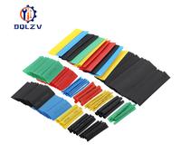530/328/164/127 Uds Tubo termorretráctil 2:1 Tubo de envoltura retráctil Cable conectar cubierta protección 127PCS