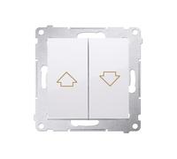 54 MÓDULO BLANCO PERSIANA PULSADOR PREMIUM CERRADURA DZP1.01/11