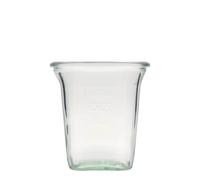 545 ml WECK vaso cuadrado Quadroglas, boca: borde redondo