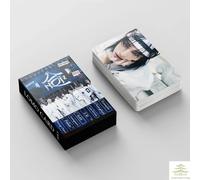 55 Tarjetas Postales Kpop, Álbum de Tarjetas Star Card, Colección de Tarjetas Lomo para Fans HOP