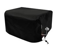 57 x 45 x 30 cm cubierta para barbacoa 210D impermeable Oxford cubierta para barbacoa eléctrica con cordón, resistente al viento, resistencia al desgarro, funda protectora para barbacoa de gas Plancha