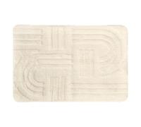 5five - Alfombra de baño strio 50x75cm Blanca