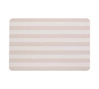 5five - Alfombrilla de baño de diatomita a Rayas Rosas - 60 x 39 cm, Ultra Absorbente, Antideslizante - para baño
