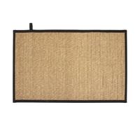 5five - Alfombrilla de baño Texturizada stemy, 50 x 80 cm, Negra