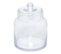 5five Ambroisia - Caja redonda para caramelos (1,2 L), transparente