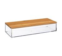 5five - Caja Rectangular Angular de bambú Selena, Modelo Grande