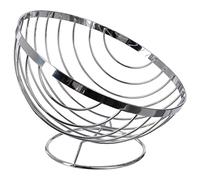 5five - cesta de acero cromado "oblik" 26,5 cm