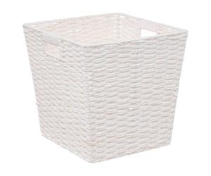 5five - Cesta de Mimbre Mix n modul 31x31cm Blanca