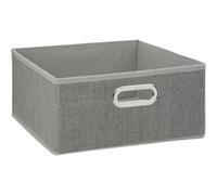 5five - cesta de tela "mix n modul" 31x15cm gris claro moteado Gray