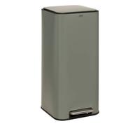 5five - cubo de basura metálico verde "delta" 30l