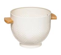 5five - escurridor de metal d20cm "modern color" blanco