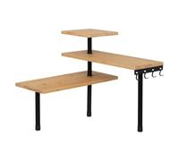 5five - Estante de Esquina de 3 Niveles Beige