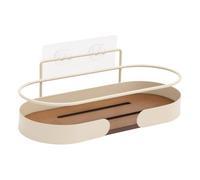 5five - Estantería rectangular para ducha (1 estante), color beige