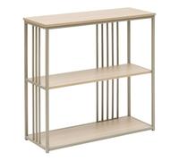5five - mesa auxiliar duna rectangular, 30 x 80 cm, color beige