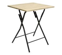 5five - Mesa Plegable de 2 plazas Efecto Madera