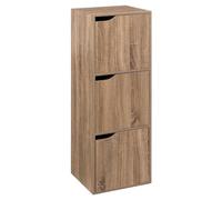 Estantería 3 Cajas 3 con Puertas Natural