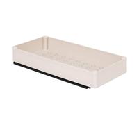 5Five - Organizador de armario de plástico beige STORA - 38,6 x 17,5 x 6,7 cm - Accesorio de organización, uso diario