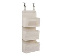 5five - organizador de puerta de tela dressy plus, color beige