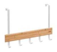 5five - Perchas colgantes para puertas naturéo blanco