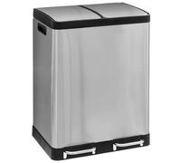 5five - Separador de residuos a Pedal 2x30l Ariane Acero Inoxidable