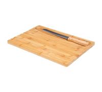 5five - Tabla de pan con cuchillo pinza de bambú