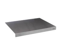 5Five Tabla de amasar y cortar 50x40 cm – Acero inoxidable 430 de alta resistencia