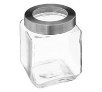 5five - tarro de cristal con tapa de acero "miro" 1,2l