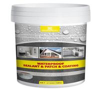 5KG Impermeabilizante Transparente,Revestimiento Impermeable Invisible,Pintura Impermeabilizante para Exteriores y Interiores,Sellador Impermeable para Terrazas,Pared,Baño