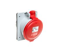 5P 32A 400V conector de señalización rojo IP44 P17 TEMPRA 555289