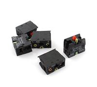 5Pcs AC600V 10A NC Momentáneo Interruptor Auxiliar Bloque De Contacto