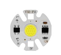 5pcs COB LED luces de chip Lámpara de proyector 220V Smart 3W 5W 7W 9W 10W 12W Lámpara para reflector rectangular no necesita conductor-Y32 12W_blanco frio