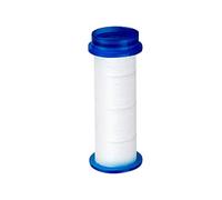 5pcs filtro de cabezal de ducha, PP algodón mini filtro de agua, accesorios de cabezal de ducha, blanco