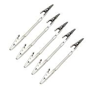 5pcs Memo Clip Holder with Adjustable Central Axis-Double Alligator Clips Note Clips for Pictures Photos Card Paper Note Clip (Size : 13cm)