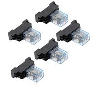 5set 12V 24V 36V 110V 220V 10A Relé de potencia bobina DPDT HH62P HHC68A-2Z con base enchufe(DC 110V)