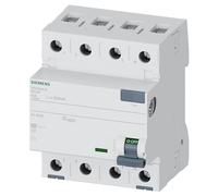 5SV36466 Interruptor Diferencial 4P Clase A R 300mA 63A 400 V