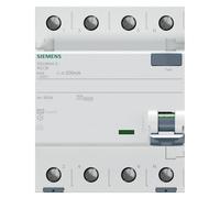 INTERRUPTOR DIFERENCIAL SIEMENS 4 POLOS 40A 300MA AC TIPO 5SV4644-0