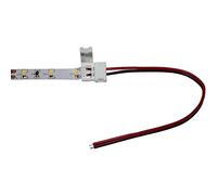 5x 15cm LED Clip Conector con Cable para 8mm LED tira 13x5mm 2-Pin; monocolor