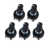 5X 3P4T 3 Polos 4 Posiciones Interruptor Giratorio Selector de Banda de Oblea Simple con Perilla
