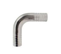 6 12,7 14 16 19 25 32 38mm espiga for manguera acero inoxidable 304 codo de 90 grados curvado conector de instalación de tuberías agua Gas aceite(10mm)
