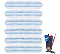 6 almohadillas de microfibra compatibles con Vileda H2PrO y O-Cedar H2PrO