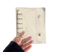 6 anillas de PVC para archivadores de tarjetas, 125 x 148 mm, impermeable, para planificadores de cuadernos, cuadernos, fundas de encuadernación